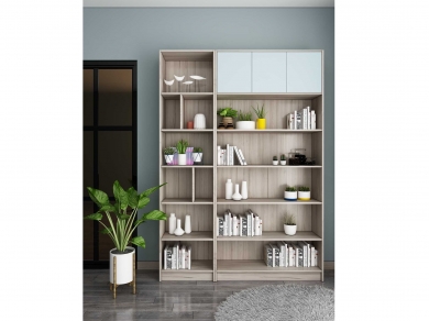 MẪU KỆ SÁCH SÀN 16