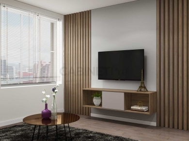 MẪU TỦ TIVI TREO 01